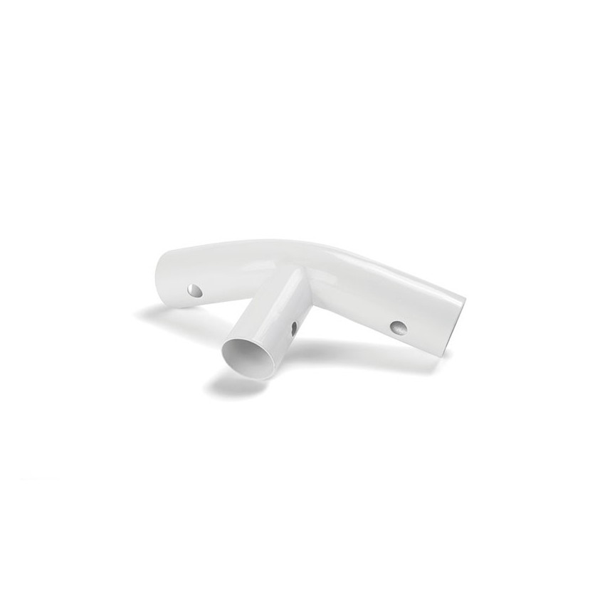 Codo para montaje de piscinas Metal Frame de medidas 549cmx132cm. Se utiliza para la unión de los travesaños y las patas de la e
