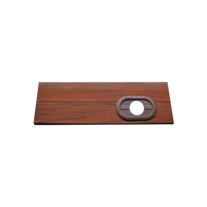 Panel de PVC para piscina Sequoia Spirit de 569x135cm que consta de 1 orificio para ser encajado a la altura de la válvula de va