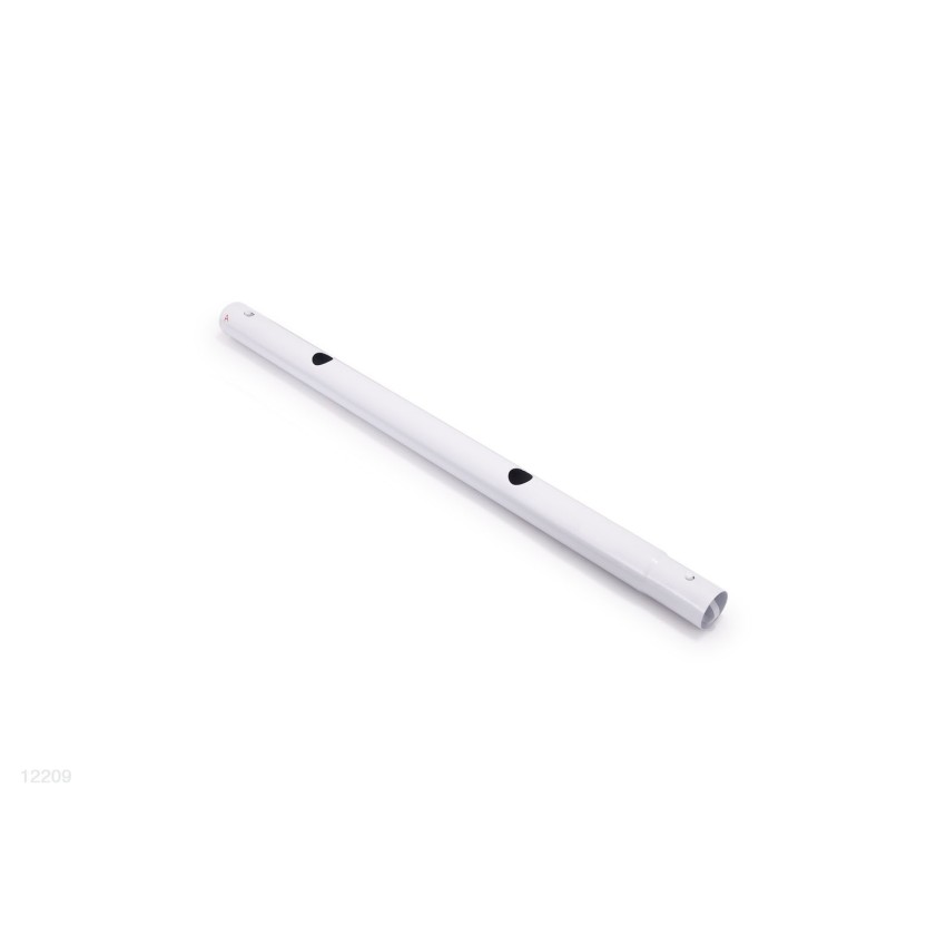 Tubo horizontal tipo "A" utilizado como moldura para formar o retângulo da piscina Intex Prisma Ultra Frame de 488x244x107 cm.