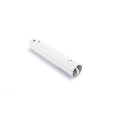 Tubo horizontal tipo "D" utilizado como moldura para formar o retângulo da piscina Intex Prisma Ultra Frame de 488x244x107 cm.