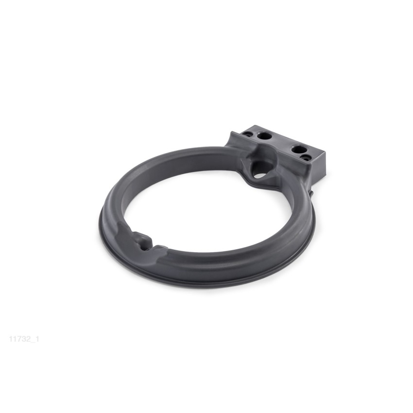 Base circular de plástico em forma de anel onde se encaixa o tanque das bombas de areia para que se sustentem de pé.