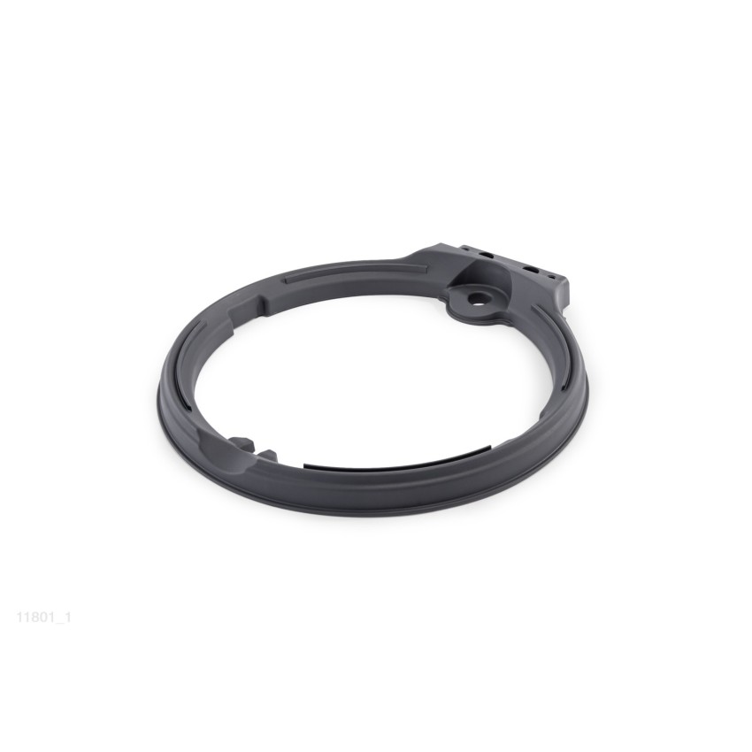 Base circular de plástico en forma de aro donde se encaja el tanque de las depuradoras de arena para que se sostenga de pie.