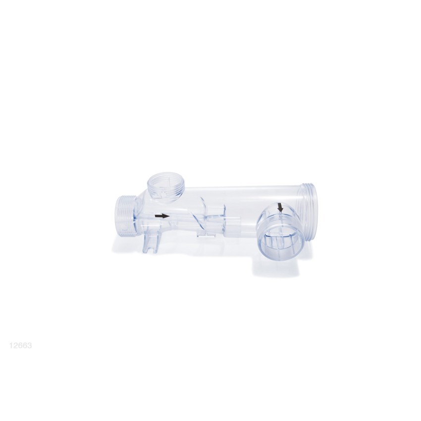 12663-ALOJAMIENTO PLAST. SENSOR FLUJO-ELECTRODO COMBO OZONO