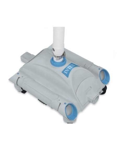 Robô que aspira o fundo da piscina de maneira fácil e prática. Utiliza-se com bombas de 4.542l/h até 13.248l/h. Não deve ser uti