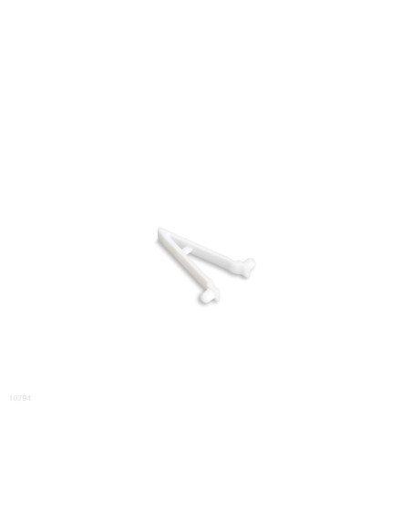 Mola de plástico para fixar o cabo ao adaptador do bocal varredor do kit de manutenção deluxe da marca Intex.