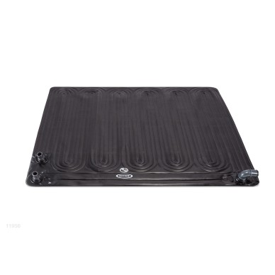 Tapete solar de PVC para aumentar a temperatura da água das piscinas AGP. Indicado para bombas de cartucho de até 7.570 l/h e de