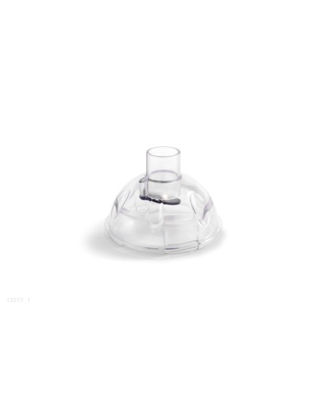 Tampa para corpo de vazio que se utiliza onde se adaptam os cabeçais para realizar a limpeza no aspirador recarregável da marca