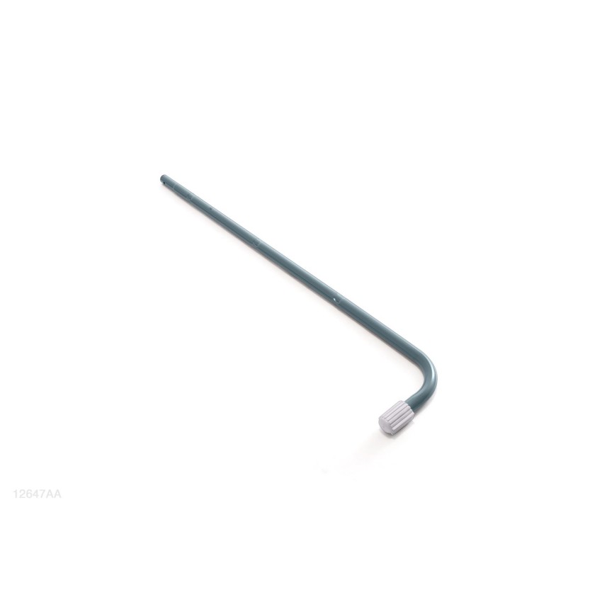 12635A-BARRA INFERIOR "J"(A) ESCALERA 91CM GRIS SS18