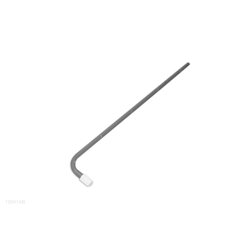 12641B-BARRA INFERIOR "J"(B) ESCALERA 122CM GRIS SS18