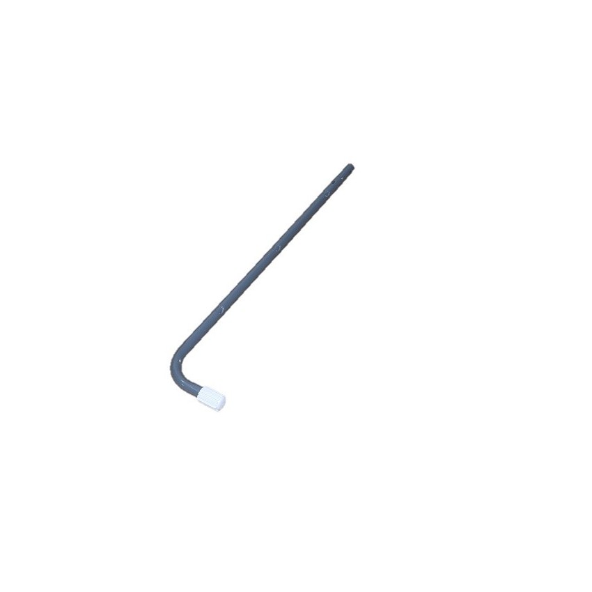 12644B-BARRA INFERIOR "J"(B) ESCALERA 132CM GRIS/SEGURIDAD 1