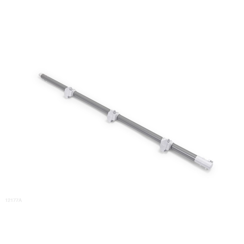 Barra superior tipo "A2" que forma um dos pés da escada de degraus desmontáveis de 107cm de altura.