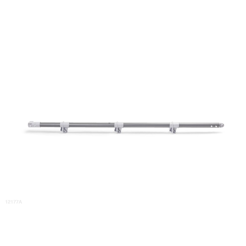 Barra superior tipo "A2" que forma uno de los pies de la escalera de peldaños desmontables de 107cm de altura.
