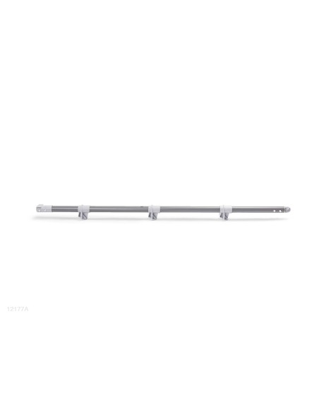 Barra superior tipo "A2" que forma um dos pés da escada de degraus desmontáveis de 107cm de altura.