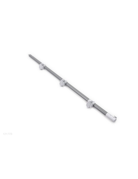 Barra superior tipo "B2" que forma uno de los pies de la escalera de peldaños desmontables de 107cm de altura.