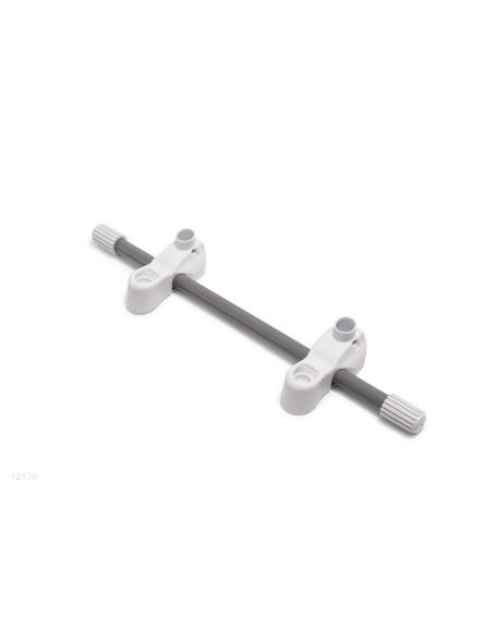 Base de plástico para os pés da escada Deluxe de degraus desmontáveis de 107 cm de altura.