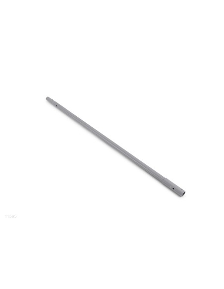 Barra superior que forma um dos pés da escada de degraus removíveis de 132cm de altura.