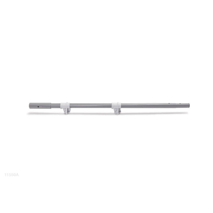 Barra superior tipo "A" que forma um dos pés da escada de degraus removíveis de 132cm de altura.