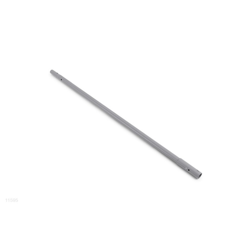 Barra superior tipo "C" que forma um dos pés da escada de degraus desmontáveis de 122cm de altura.