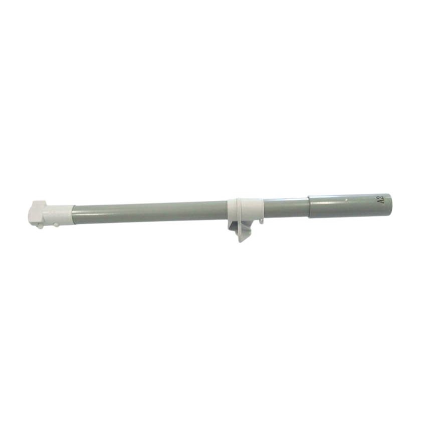 Barra superior tipo "A e B" que forma parte dos pés da escada de degraus desmontáveis de 122cm de altura.