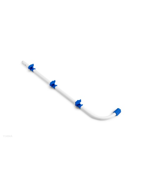 Barra inferior tipo "A" que forma um dos pés da escada de 91cm de altura.