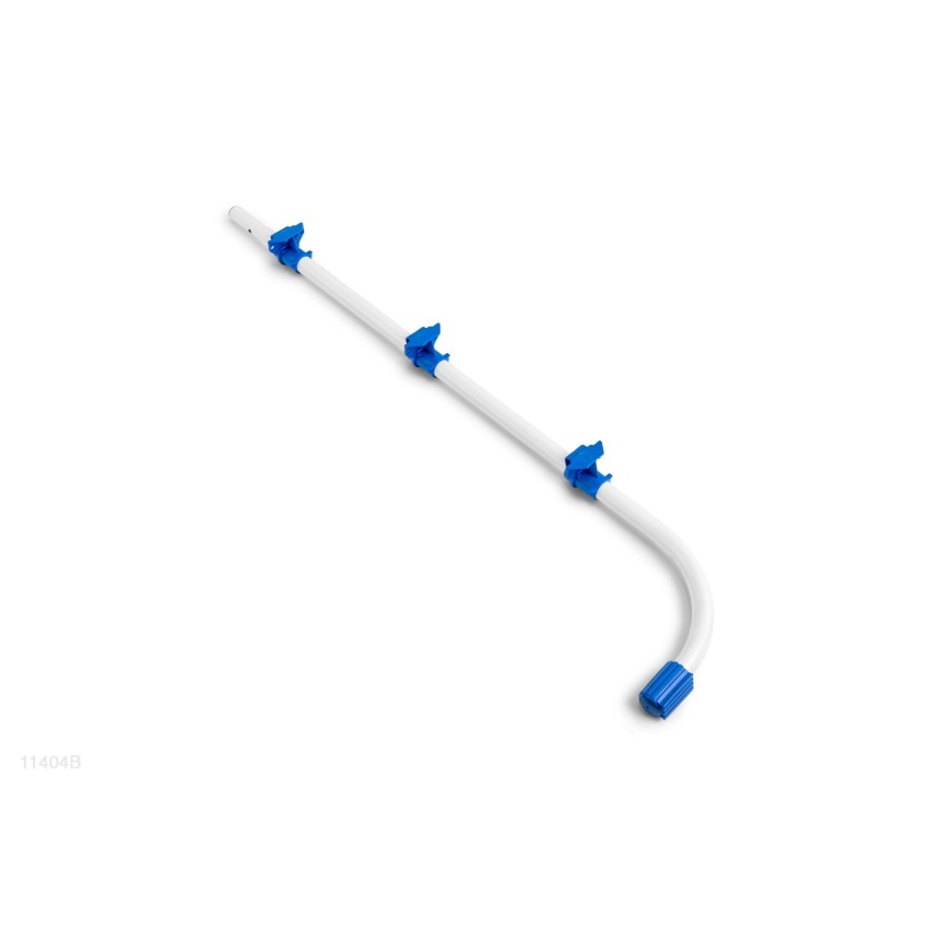 Barra inferior tipo "B" que forma um dos apoios da escada de 91cm de altura.