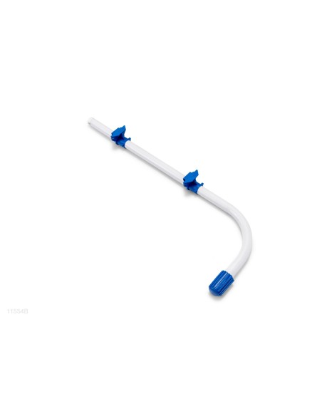 Barra lateral inferior tipo "B" que forma uma das patas da escada de 122cm de altura.