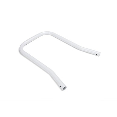 Arco superior em forma de "U" para apoio que deve ser utilizado nas escadas de 132cm de altura.