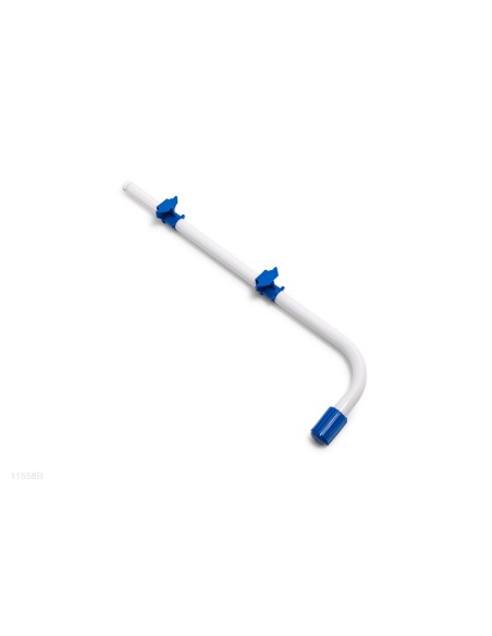 Barra inferior tipo "B" que forma um dos apoios da escada de 132cm de altura.