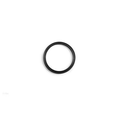Junta O-ring com borda para certificar que o compartimento para as pilhas se feche hermeticamente com a estrutura da luz led flu