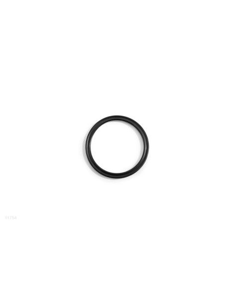 Junta O-ring com borda para certificar que o compartimento para as pilhas se feche hermeticamente com a estrutura da luz led flu