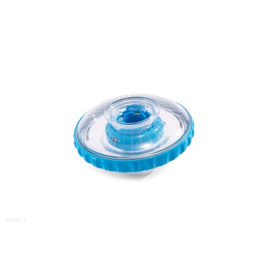 Estrutura de plástico para luz led flutuante da marca Intex.                                                                    