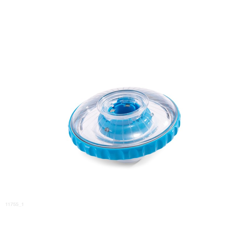 Estrutura de plástico para luz led flutuante da marca Intex.                                                                    