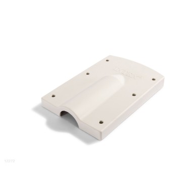 Tampa superior e inferior de plástico com jogo de parafusos para fonte multi-cor de Intex.