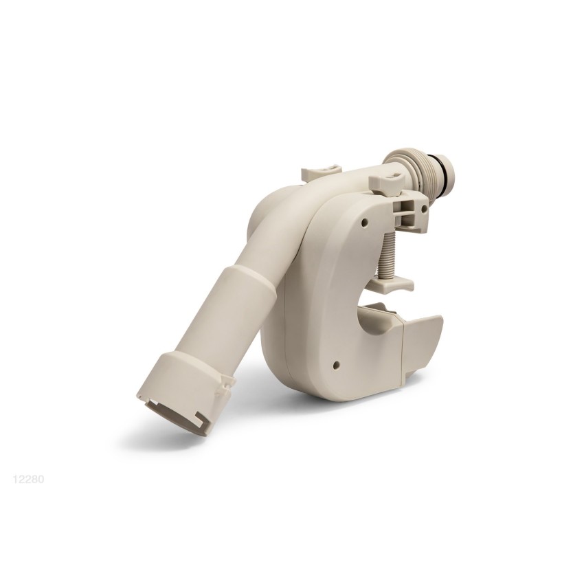 Conjunto de braçadeira para sustentar o cabeçal com pulverizador com parafusos para fonte multi-cor da marca Intex à estrutura d