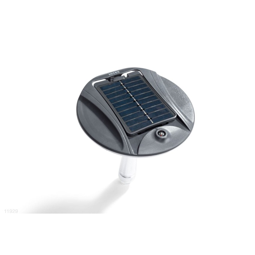 Suporte superior de plástico que inclui a luz LED para a luminária LED solar da marca Intex.