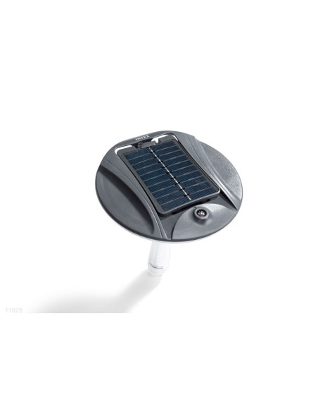 Suporte superior de plástico que inclui a luz LED para a luminária LED solar da marca Intex.