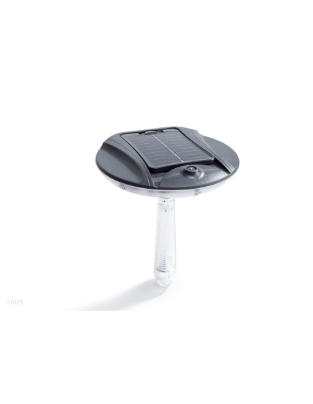 Suporte superior de plástico que inclui a luz LED para a luminária LED solar da marca Intex.