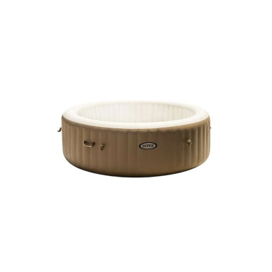 Lona para PureSpa redondo con 120 salidas de burbujas de aire, de color beige, fabricado en PVC resistente.