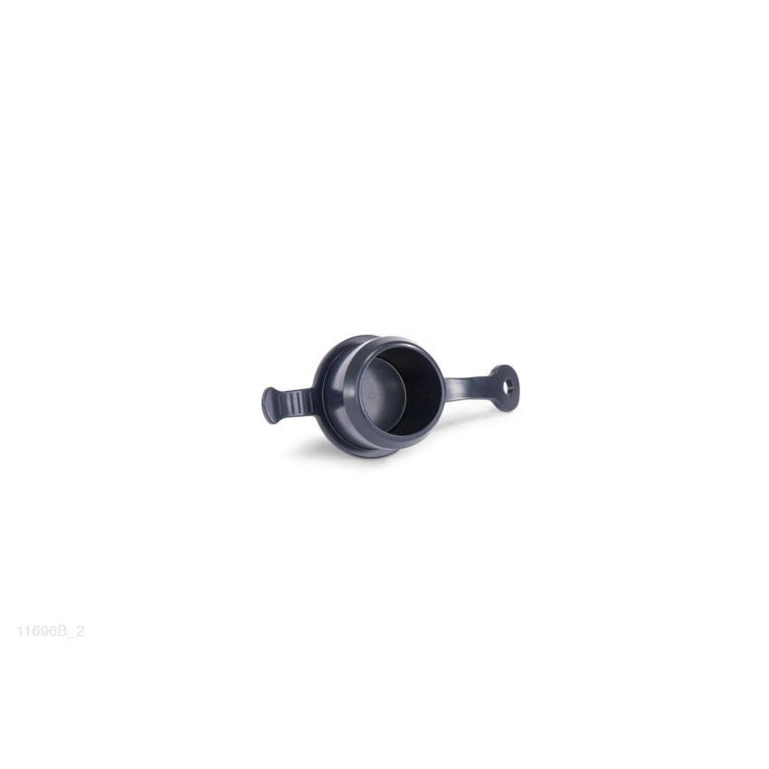 Tampa de plástico utilizada para fechar/abrir a válvula de esvaziamento para Pure Spa de cor cobalto da marca Intex.