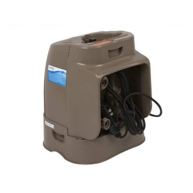 Estación de control que contiene el motor, bomba de filtrado, sistema antical para Pure Spa Bubbles de forma redonda u octogonal