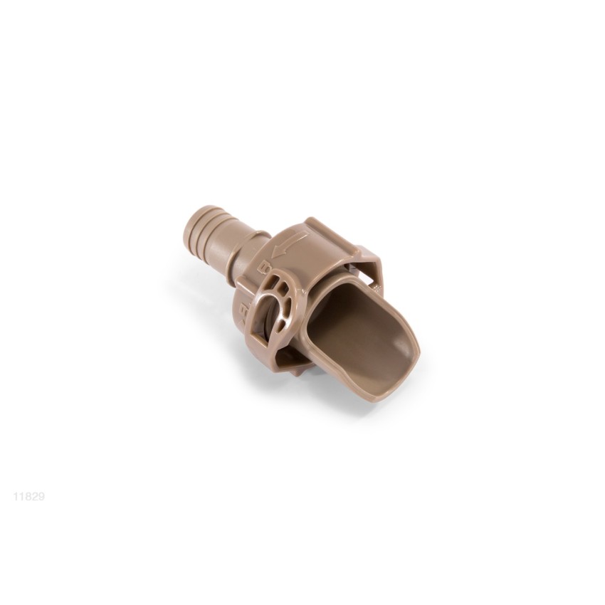 Adaptador de plástico para ajuste à mangueira de enchimento da cobertura do PureSpa de Bolhas.