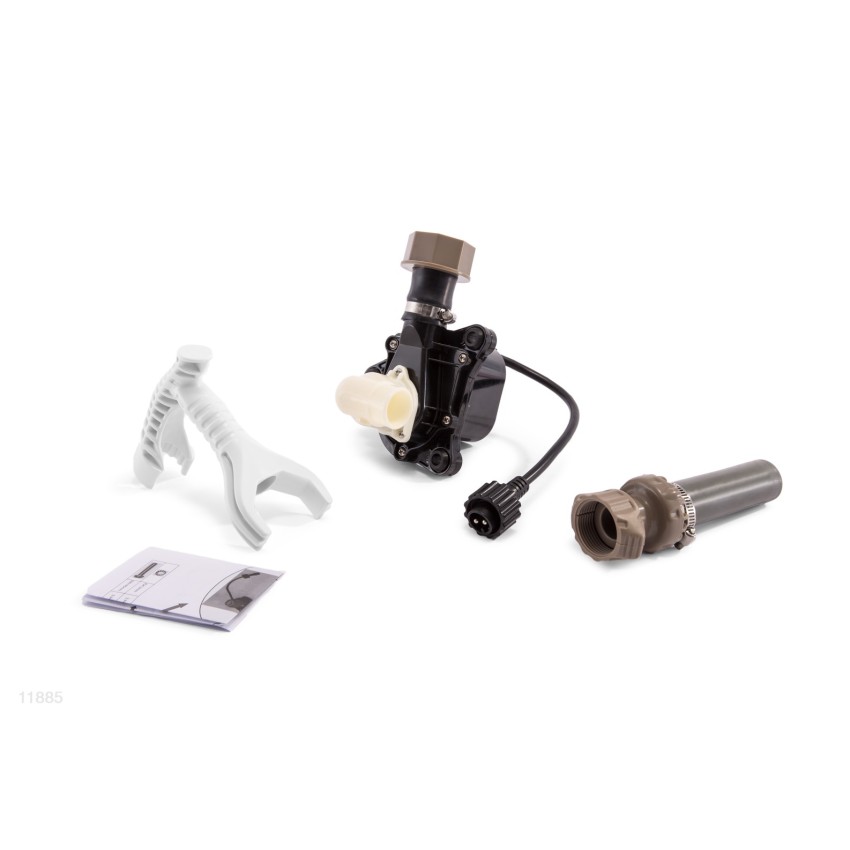 Conjunto motor e bomba spa bolhas.