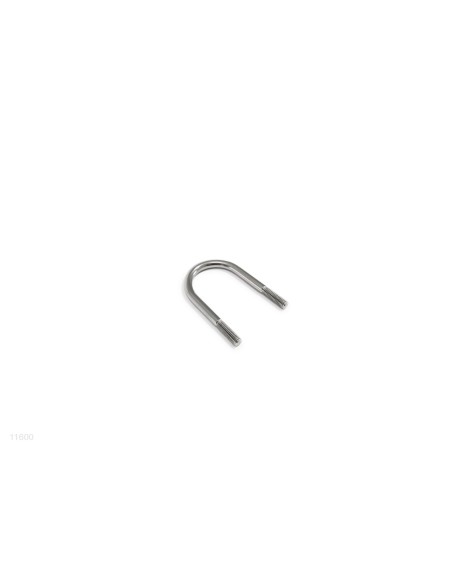 Parafuso alumínio com forma de "U" para suporte fora de borda de 12V da marca Intex.