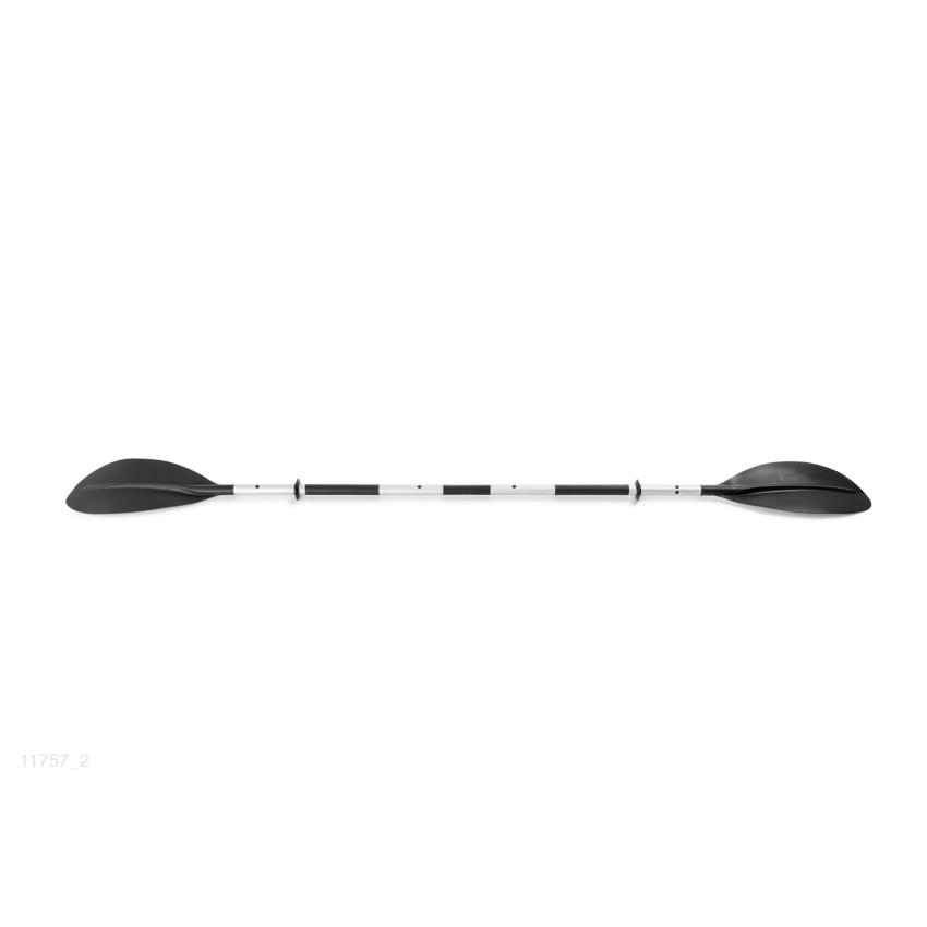 Remo duplo de alumínio com 218cm de comprimento ideal para uso em kayak.