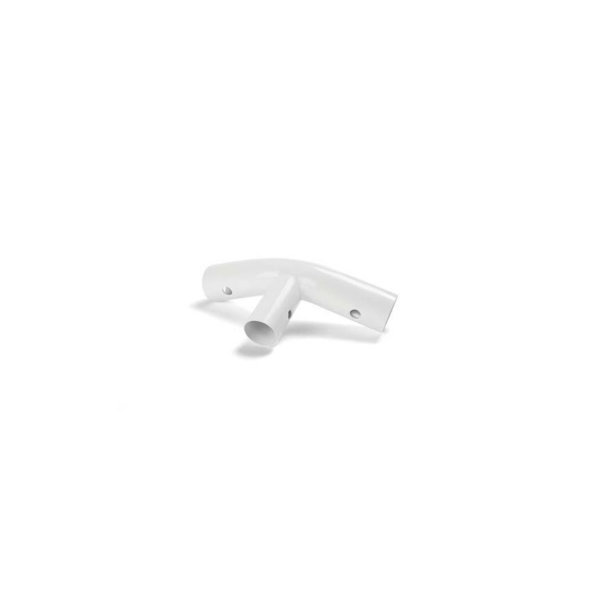 13240-CODO PLASTICO  PISCINA METAL FRAME ROSA 244X74CM SS23