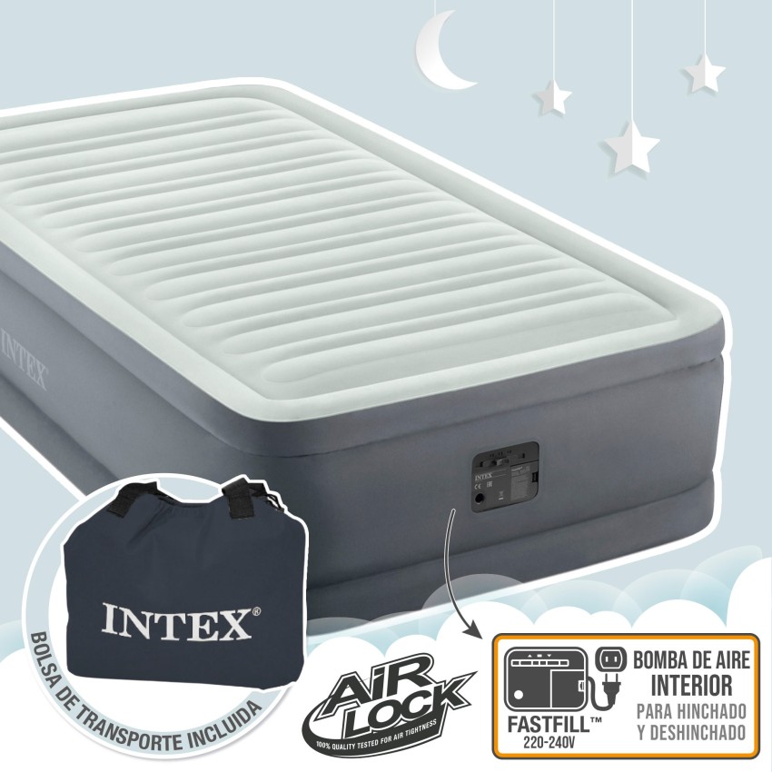 Cama de aire individual PremAire | INTEX