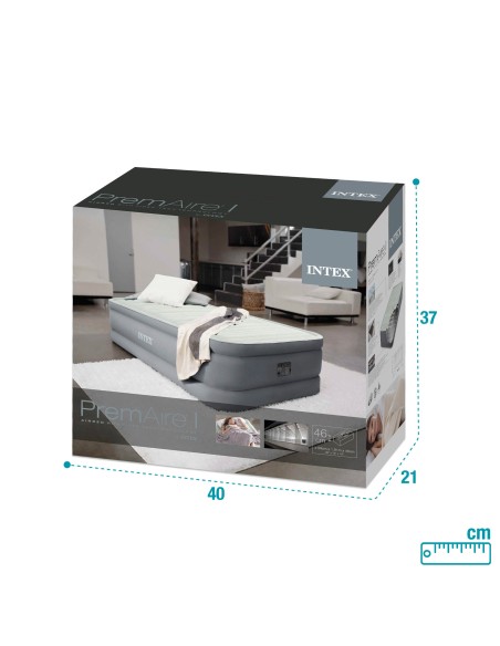 Cama de aire individual PremAire | INTEX