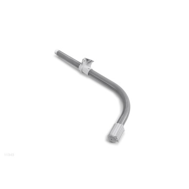 Barra inferior tipo "B1" que forma uno de los pies de la escalera de 107cm de altura.