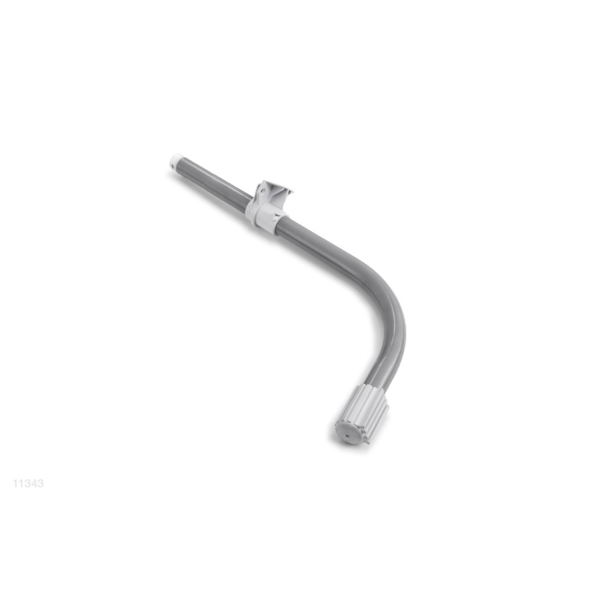 Barra inferior tipo "B1" que forma um dos apoios da escada de 107cm de altura.