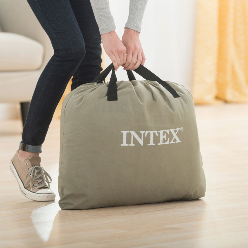 Colchão de ar com bomba elétrica | INTEX